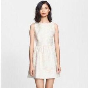 Alice + Olivia 'Lillyanne' Jacquard Fit & Flare Dress